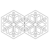 snowflake needle case outside